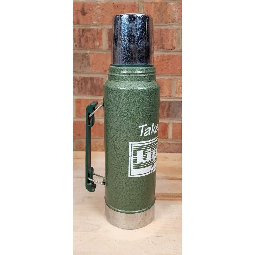 Aladdin Stanley Quart Thermos Take Along Lipton Coffee Tea Vintage - Picture 3 of 6